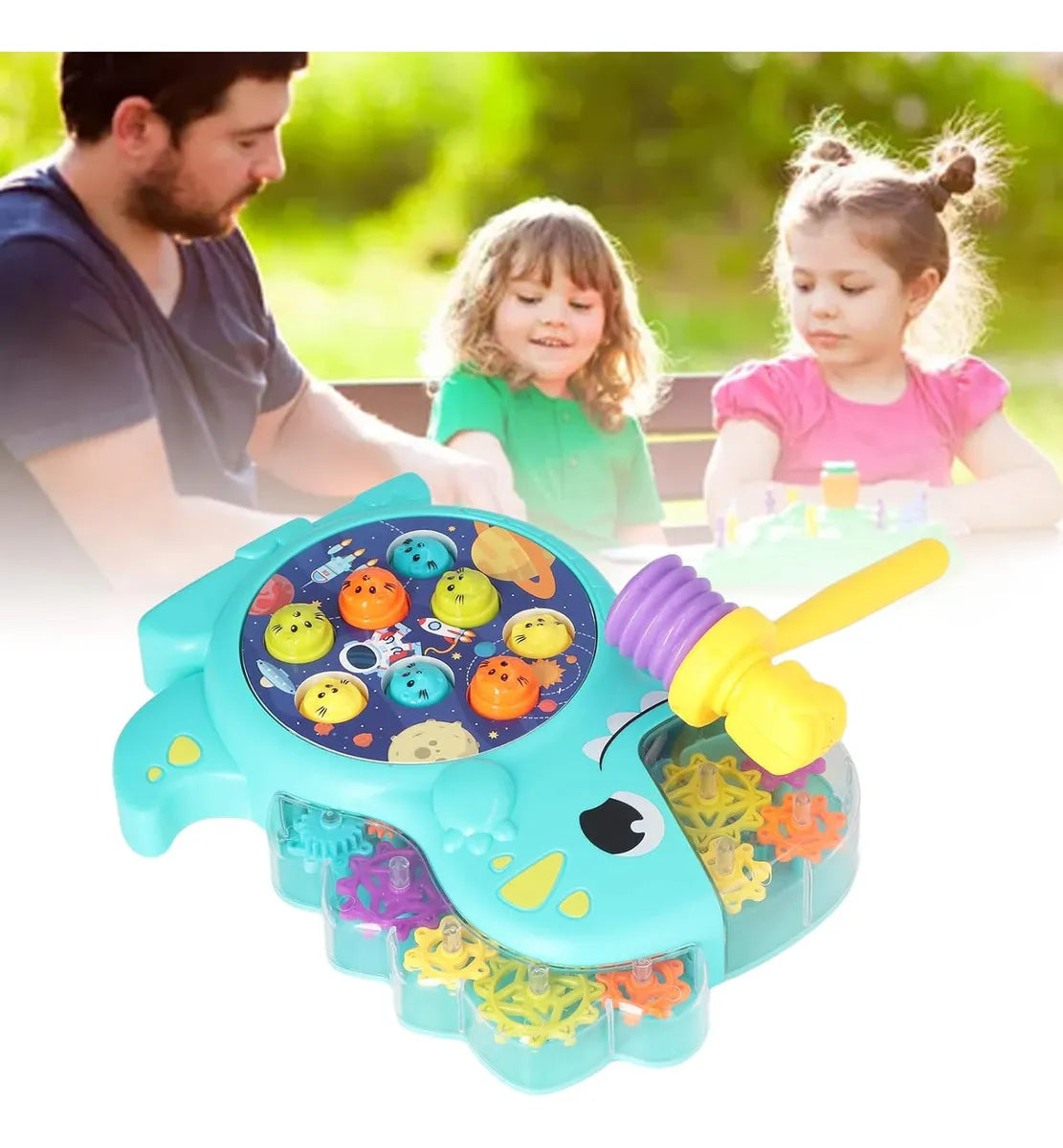 Juego Martillo con Dinosaurio Musical