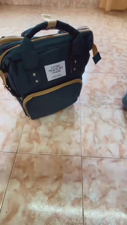 Mochila Maternal Premium cuna bebe